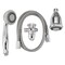 Keeney 3-Function 3-Way Showerhead Kit, Chrome K750CP